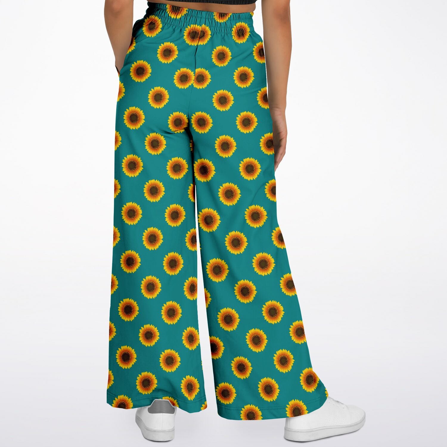 Sun Flower Magic Flared Joggers