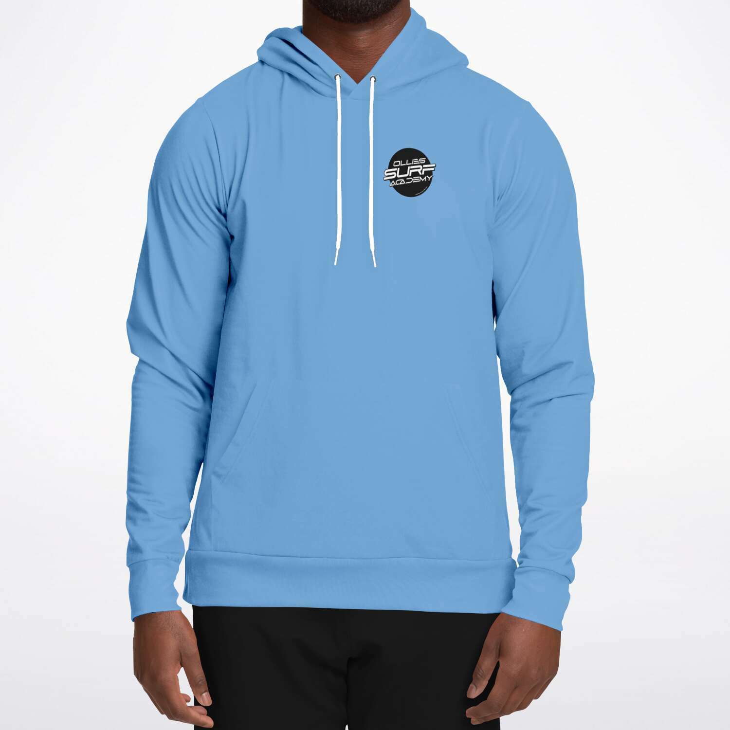 Ollie surf academy Blue Adult Hoodie