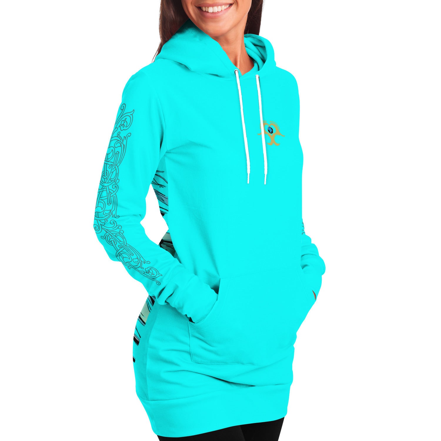 Swimming Mermaid Fashion Hoodie