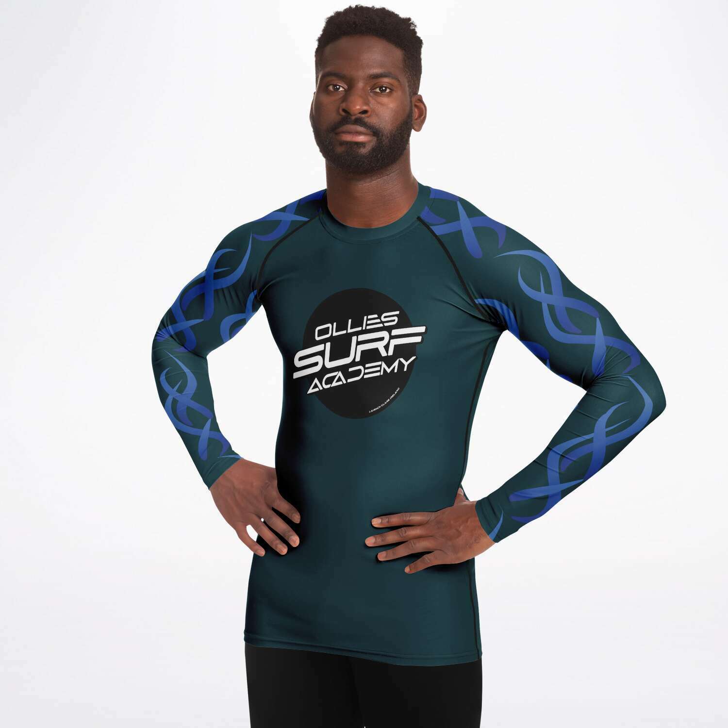 Ollie surf academy Rash Guard