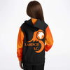 Black & Orange kids hoodie