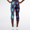 Blue Diamond Capri Leggings