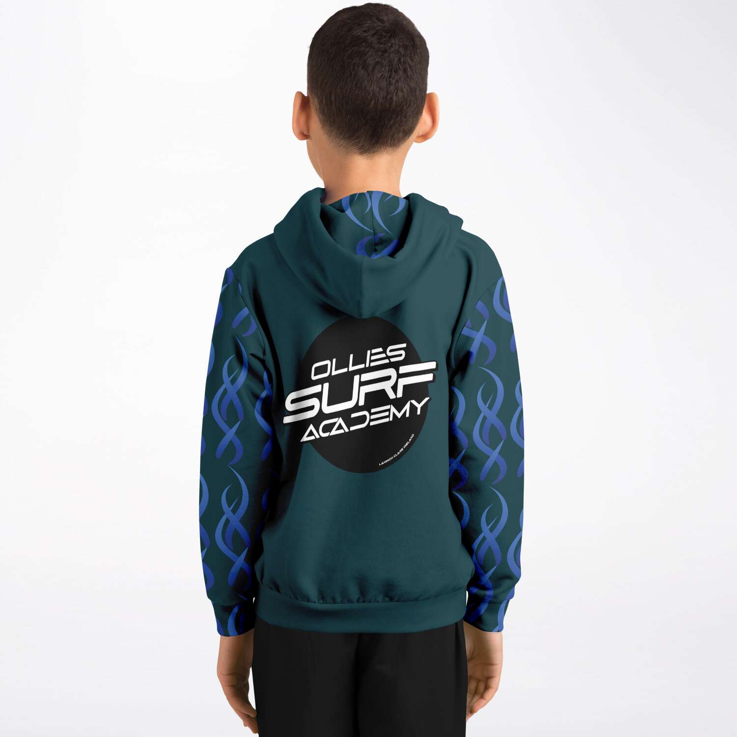 Ollies Kids Green Surf Hoodie