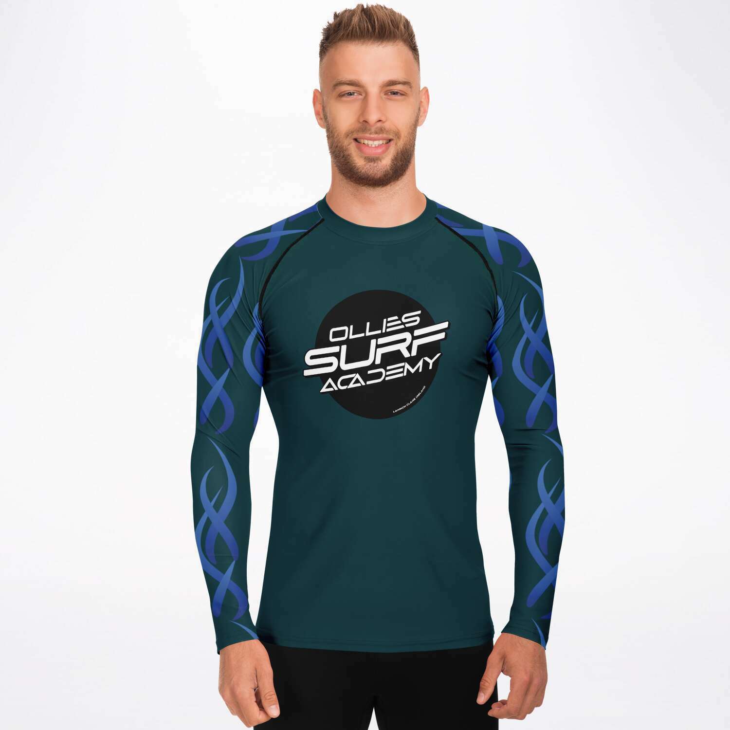 Ollie surf academy Rash Guard