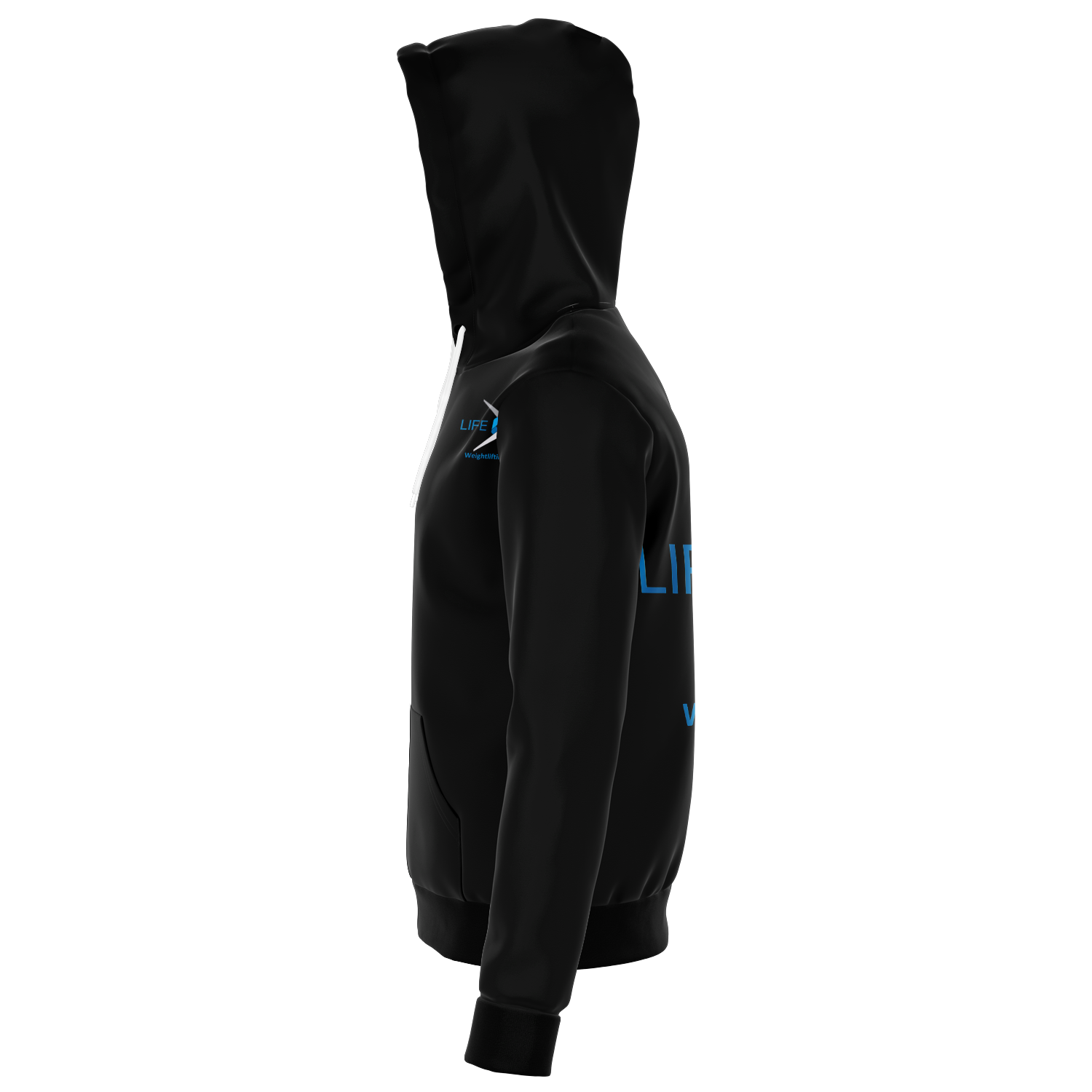 Lifefit Weightlifting club Zip Hoodie