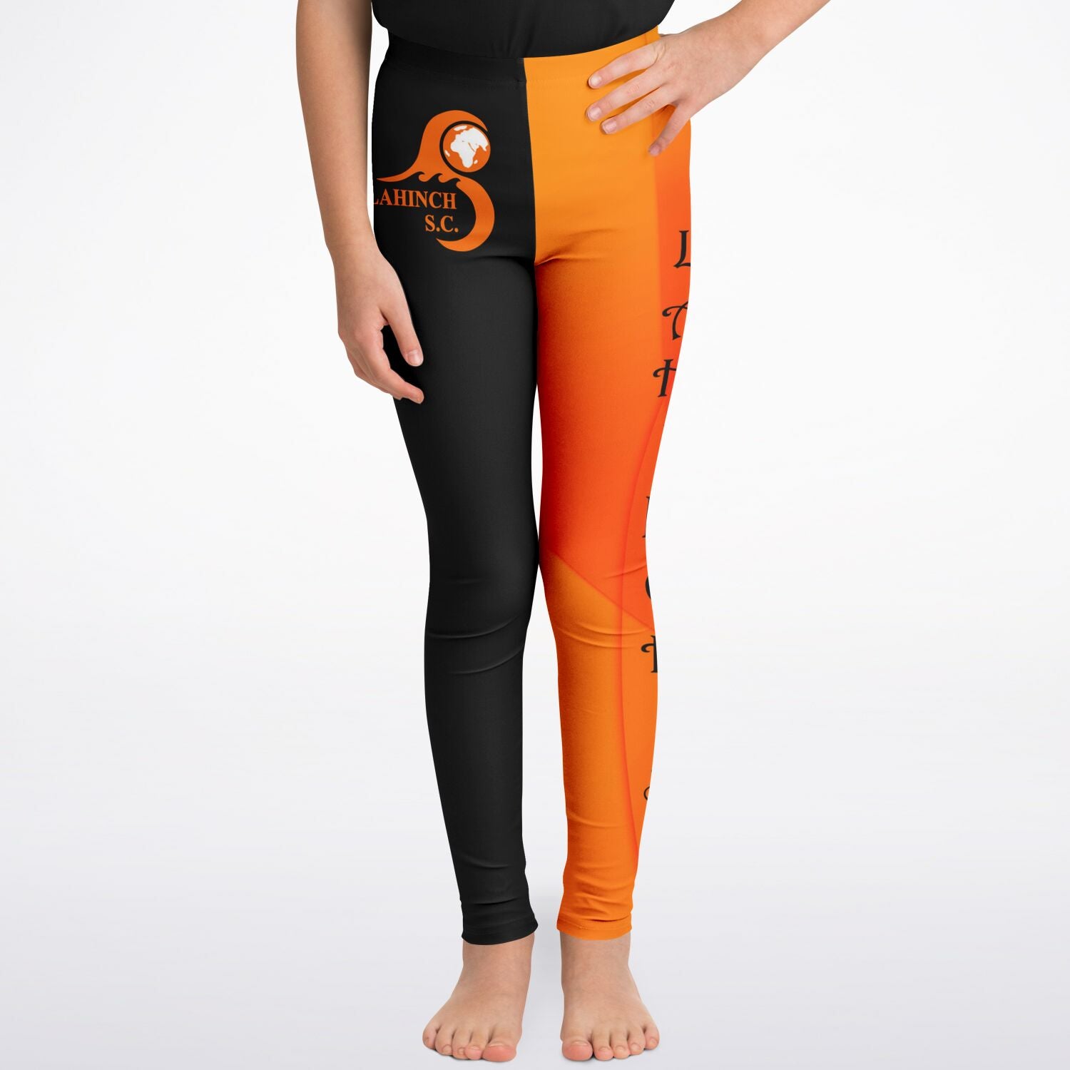 youth swim club leggings