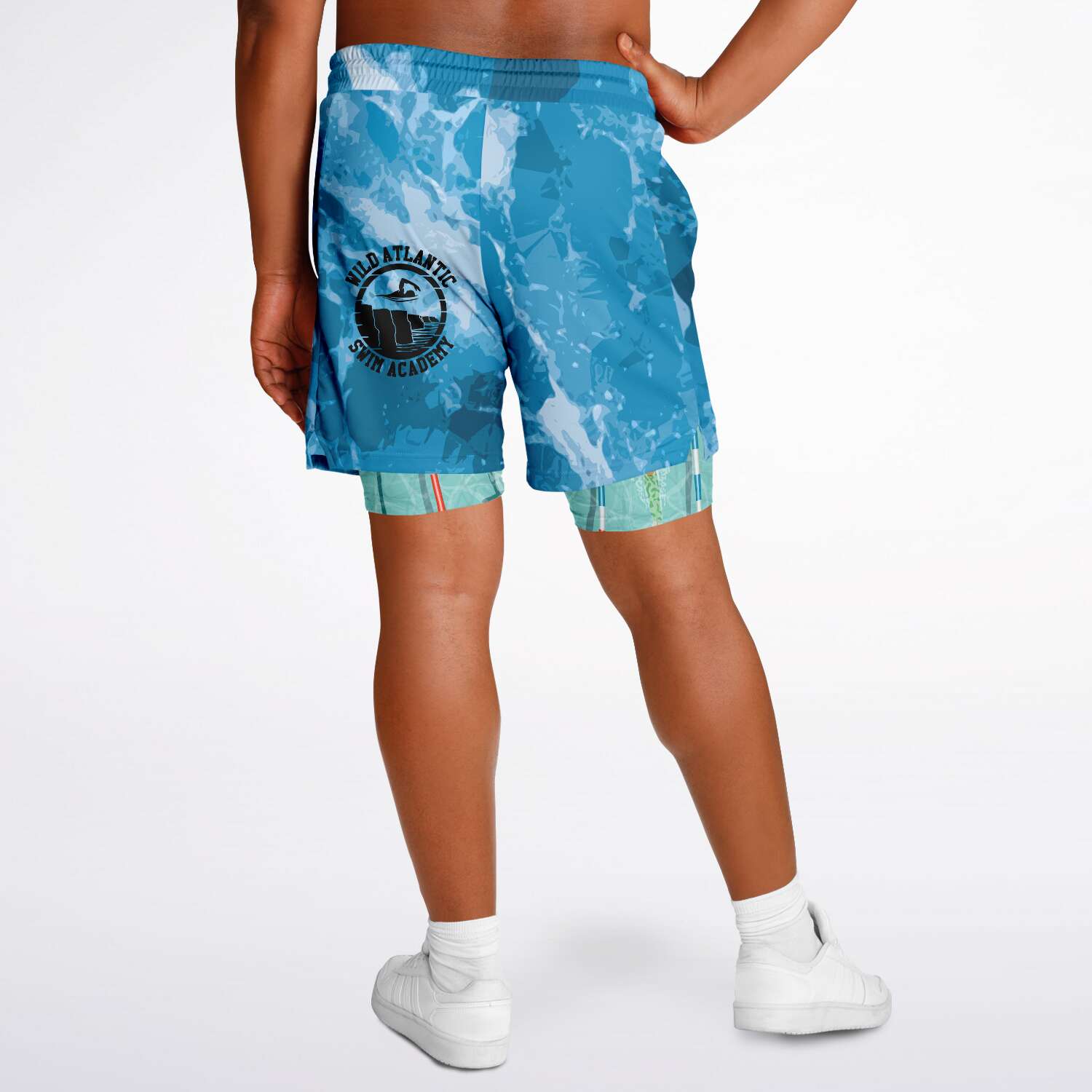 2 in 1 Men's Swim Academy Shorts