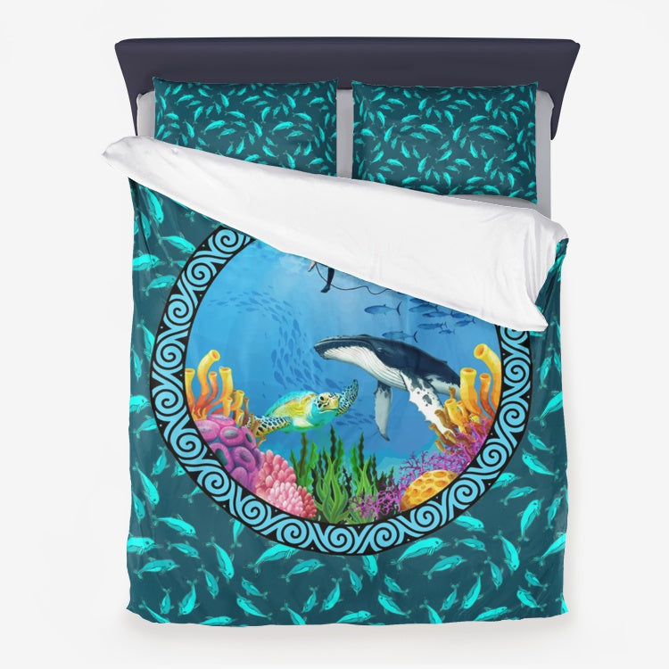 UnderWater Heaven Microfiber Duvet Cover