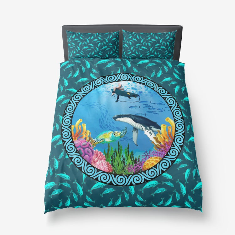 UnderWater Heaven Microfiber Duvet Cover