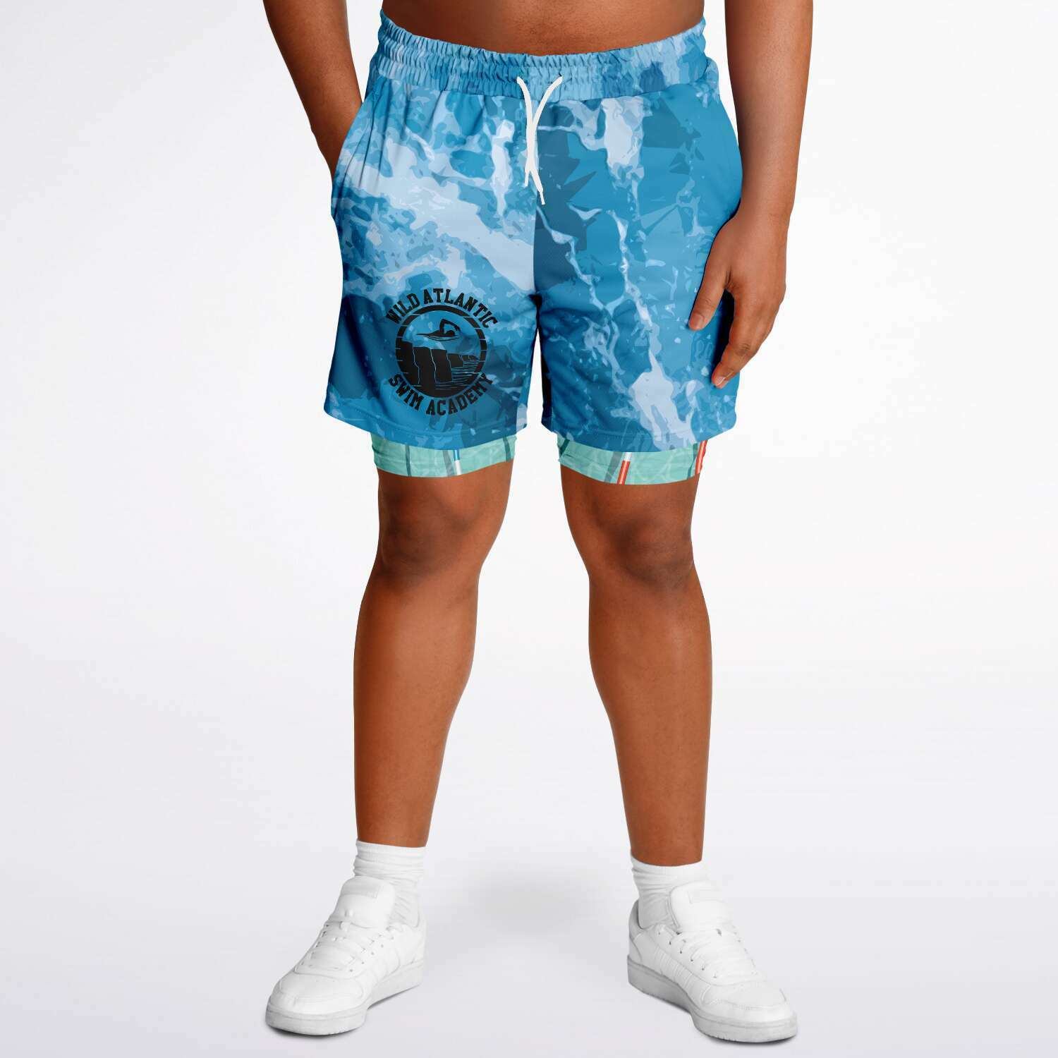 2 in 1 Men's Swim Academy Shorts