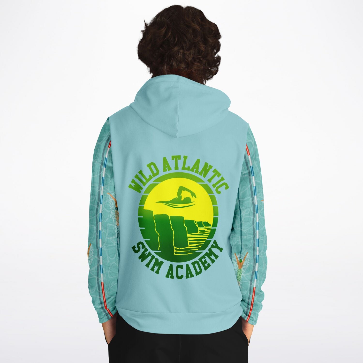 Swim Academy Light Blue Hoodie