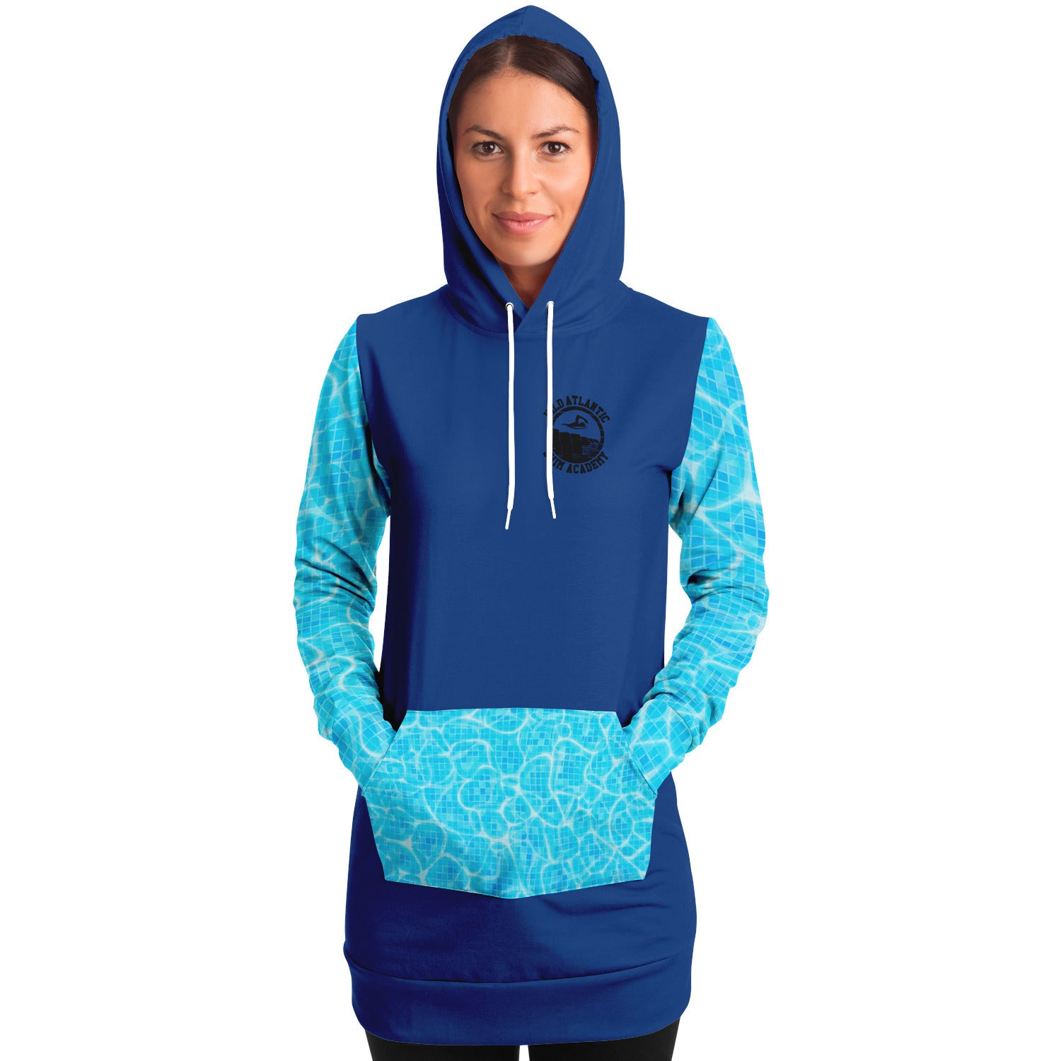 swim academy longline hoodie