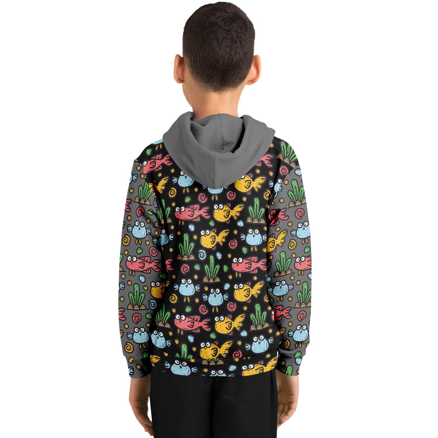 Sealife All Over Print Hoodie