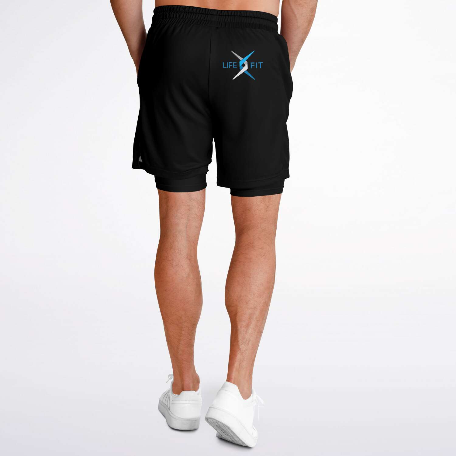 2 in 1 Men's Lifefit Shorts