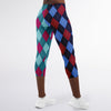 Blue Diamond Capri Leggings