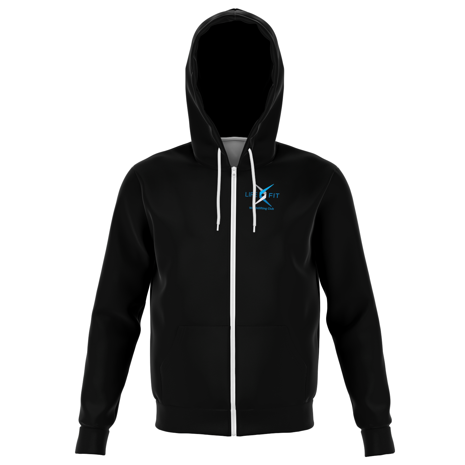 Lifefit Weightlifting club Zip Hoodie