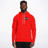 Ollie surf academy Red Adult Hoodie