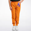 orange joggers