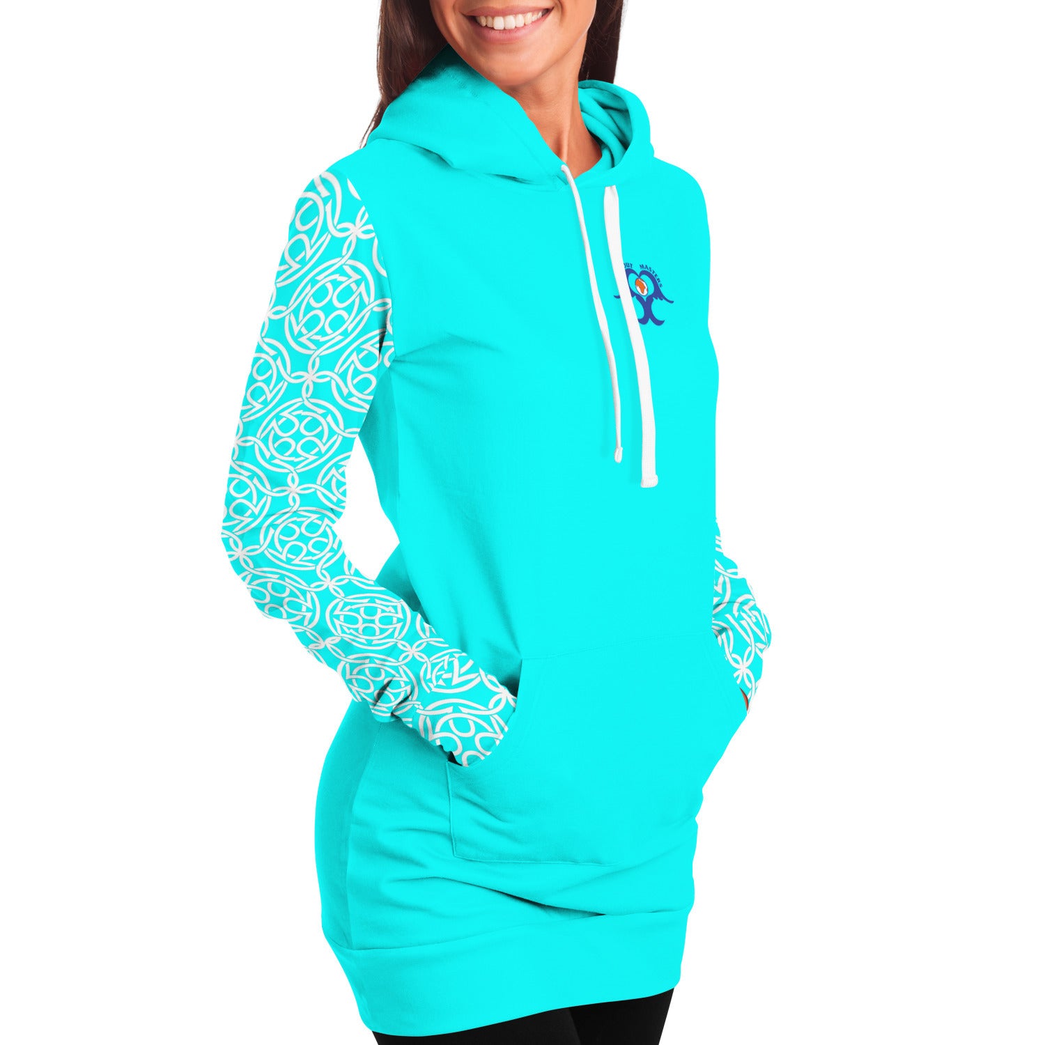 Longline Athleic Surf Hoodie