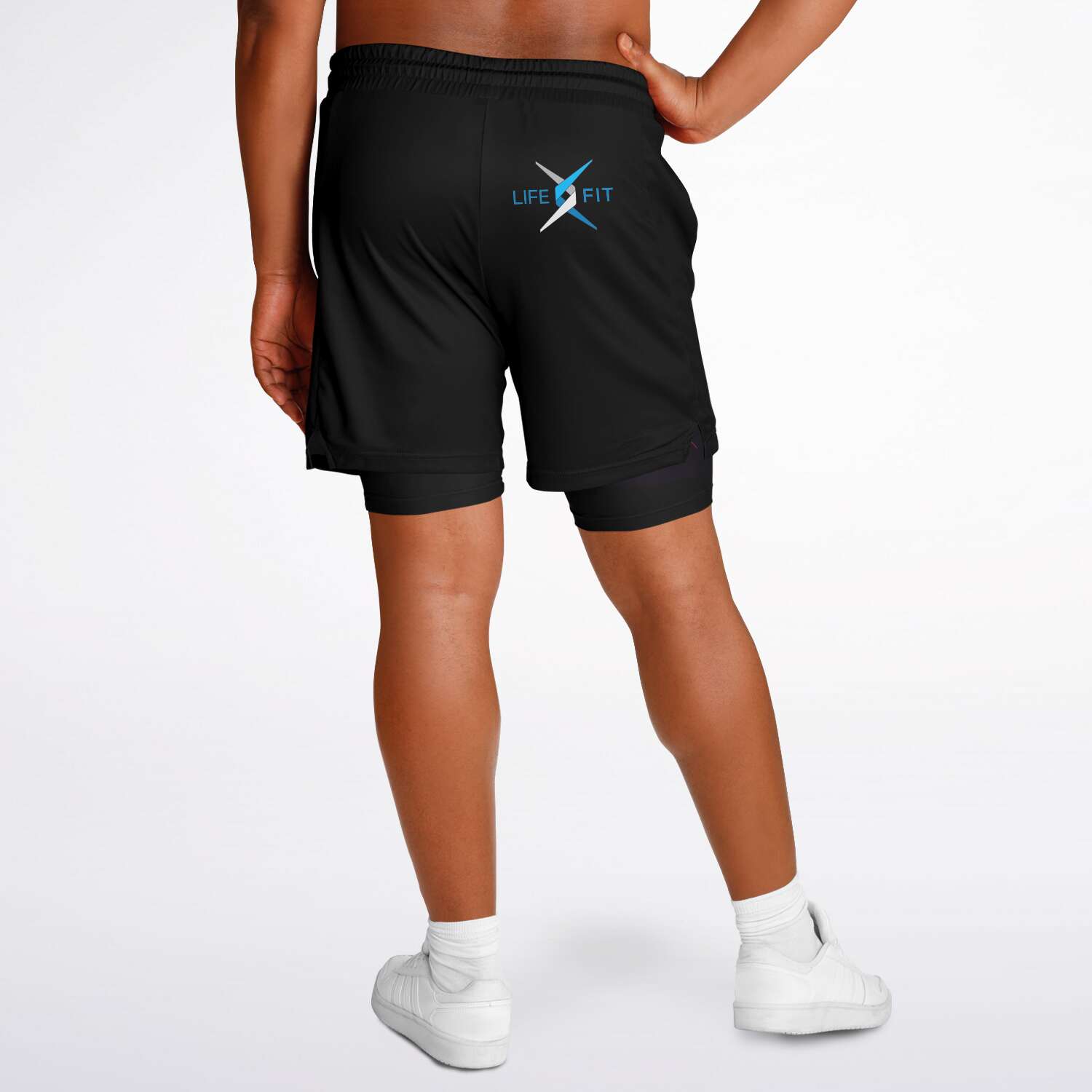 2 in 1 Men's Lifefit Shorts