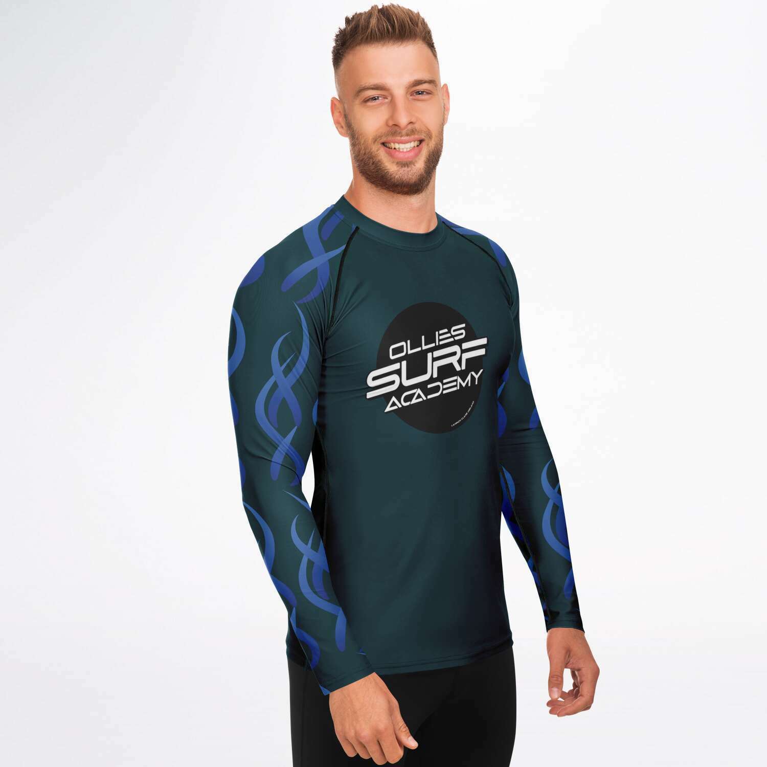 Ollie surf academy Rash Guard