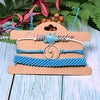 Wax Rope Waterproof Charm Bracelet