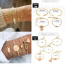 Bohemian Beads Chain Bracelets Bangles for Women