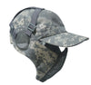 Tactical Mesh Mask With Ear Protection With Cap for Airsoft