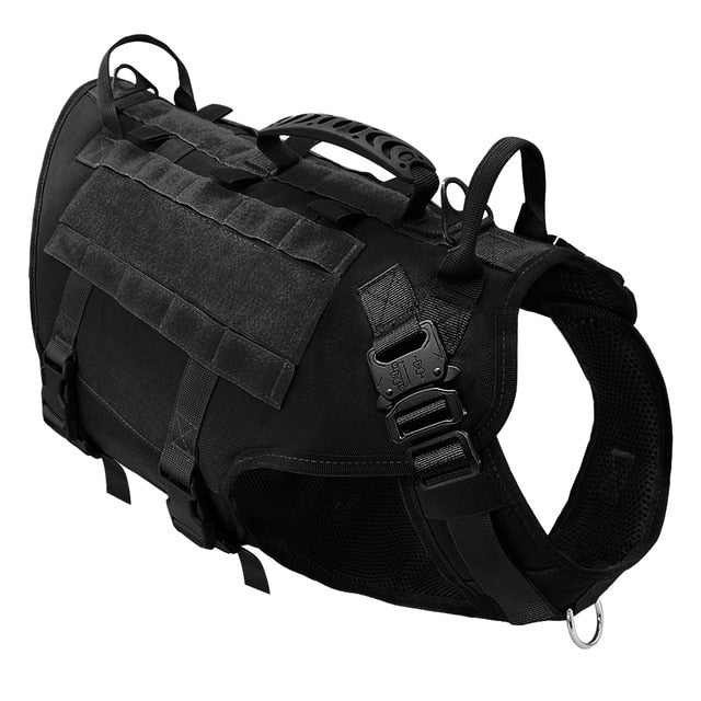 Dog Harness: Tactical Military K9 Working Dog