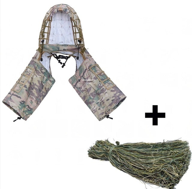 Military Sniper Ghillie Viper Hood