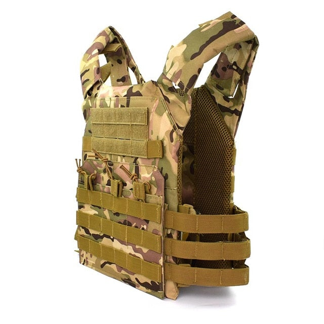 Tactical Body Armor JPC Molle Plate Carrier Vest