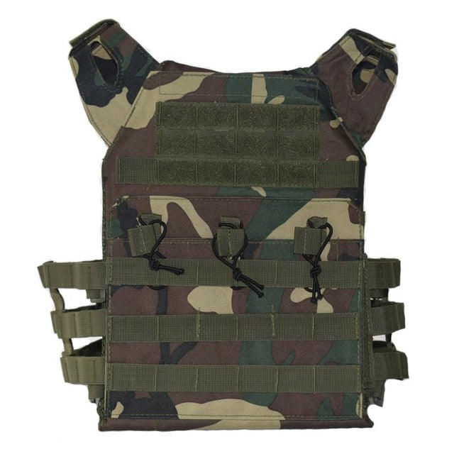 Tactical Body Armor JPC Molle Plate Carrier Vest