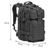 50L Capacity Men Army Military Tactical Large Backpack