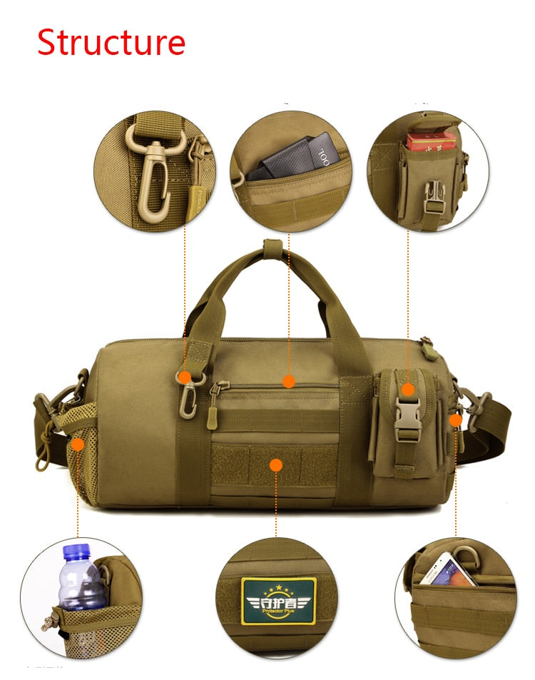 Camo Tactical Shoulder Bag