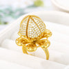 Flocaw-Adjustable Flower Blooming Ring