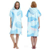 Microfiber Large Beach Towel Wetsuit Changing Robe Swimming Dry Robe Hooded Bath Towels Surf Men Women Poncho Quick Dry Bathrobe