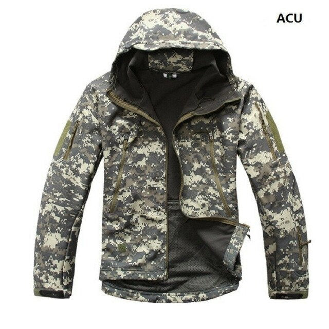 Waterproof Warm Camo Coats