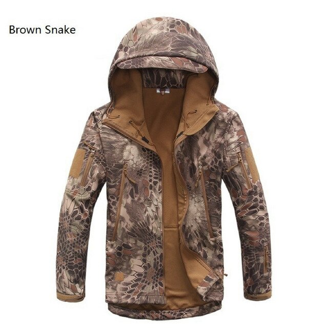 Waterproof Warm Camo Coats