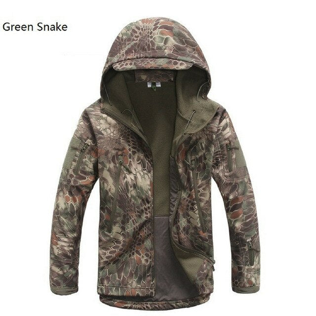 Waterproof Warm Camo Coats