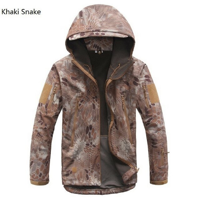 Waterproof Warm Camo Coats